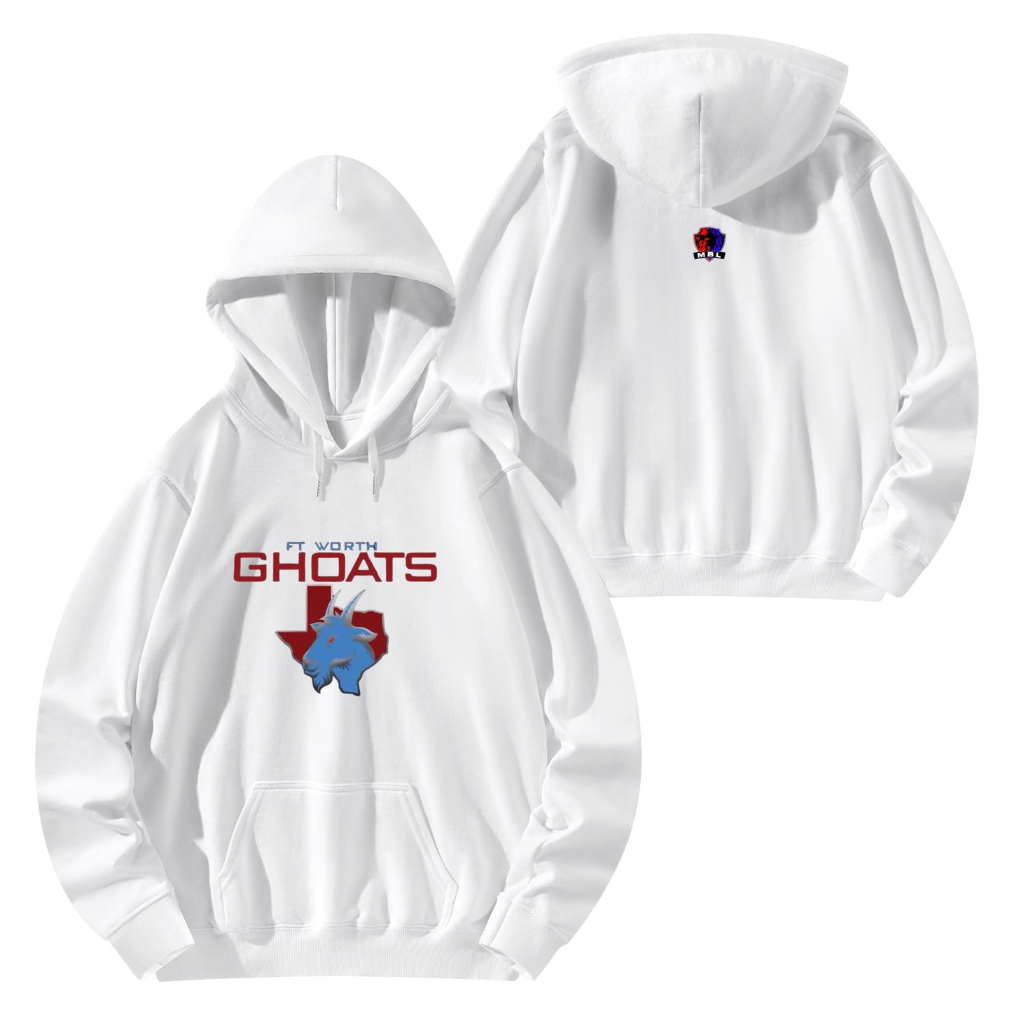 Fort Worth Ghoats Cotton Hoodie